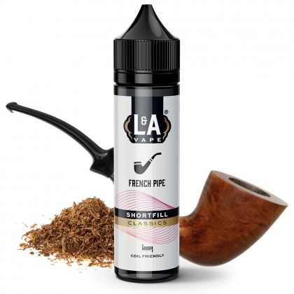 French Pipe 30ml Shortfill nicotine free e-liquid