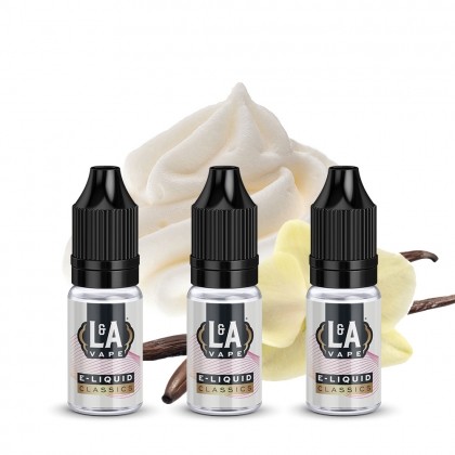  Vanilla Crème 3x10ml e-liquid ( 18mg/ml )