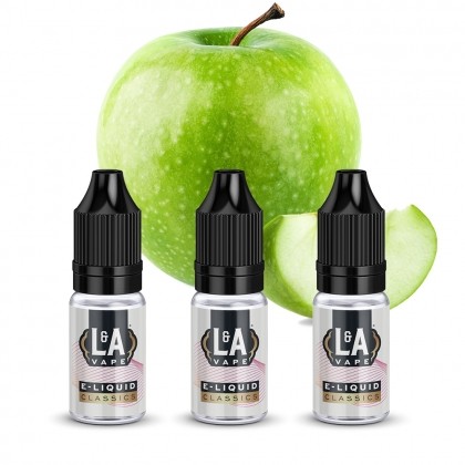 Green Apple 3x10ml e-liquid ( 18mg/ml )