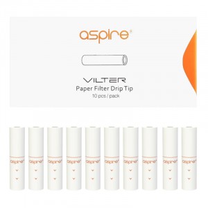 10 filter drip tips for Aspire Vilter 450mAh